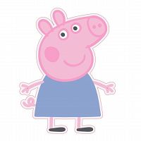 SHAPE CUHION PEPPA PIG VELBOA