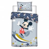 DUVET COVER MICKEY BABY 100X140CM+40X60CM