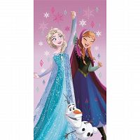 BEACH TOWEL FROZEN 70X140CM 100% POLYESTER