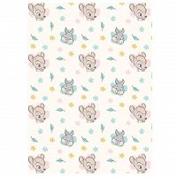 FLANEL BLANKET BAMBI 110X150CM FLANEL