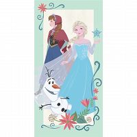 BEACH TOWEL FROZEN 70X140CM 100% COTON 320GSM