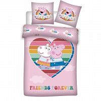 DUVET COVER PEPPA PIG 140X200+63X63CM MICROFIBER