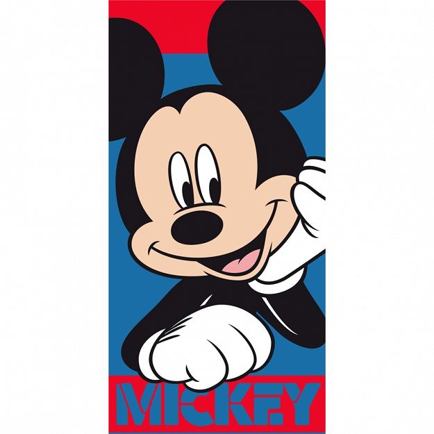 BEACH TOWEL MICKEY 70X140CM 100% POLYESTER