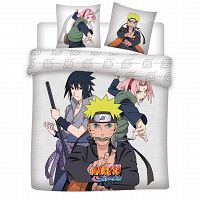 DUVET COVER NARUTO 240X220+2X65X65CM 100% POLYESTER