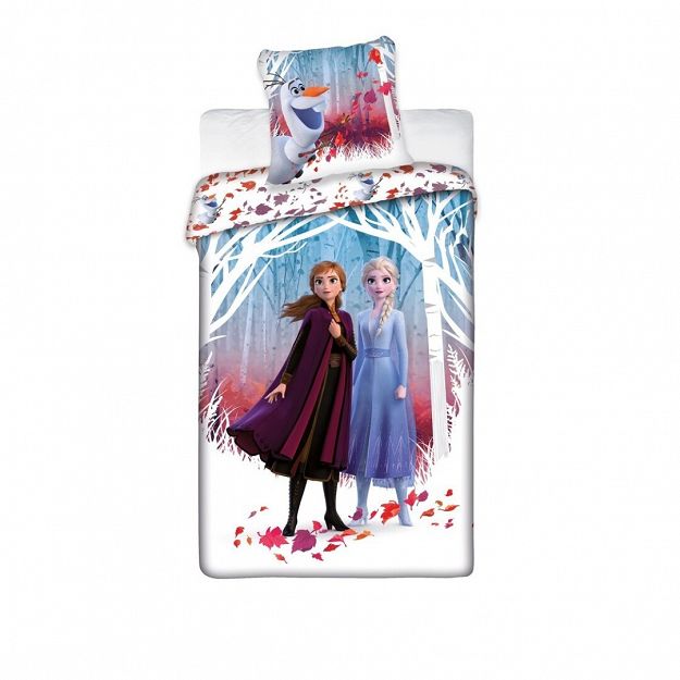 DUVET COVER FROZEN 140X200+63X63CM MICROFIBER