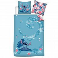 DUVET COVER STITCH FLANEL 240X200+2x65X65CM FLANEL160GSM