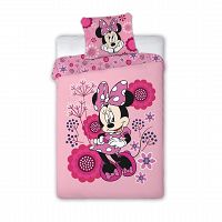 DUVET COVER MINNIE 140X200+63X63CM MICROFIBER