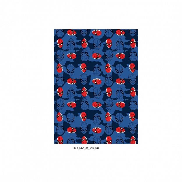 FLANEL BLANKET SPIDERMAN 110X150CM