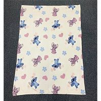 FLANEL BLANKET STITCH 110X150CM FLANEL