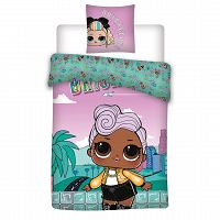 DUVET COVER LOL SURPRISE 140X200CM+65X65CM COTON