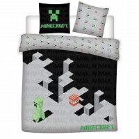 DUVET COVER MINECRAFT 240X220+2X65X65CM POLYCOTON