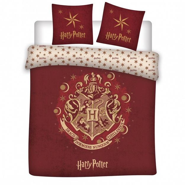 DUVET COVER HARRY POTTER 2P 240X220+2X63X63CM MICROFIBER