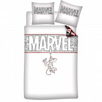 DUVET COVER GOTS/BIO Spiderman  140X200+65X65CM GOTS/BIO COTON