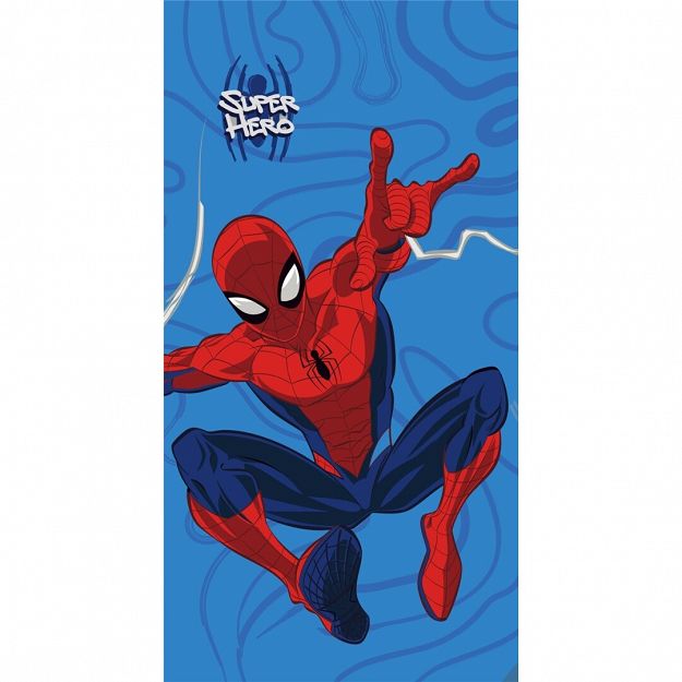 BEACH TOWEL SPIDERMAN 70X140CM 100% COTTON 320GSM