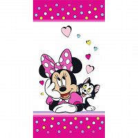 BEACH TOWEL MINNIE 70X140CM 100% COTTON 320GSM
