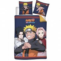 DUVET COVER NARUTO 140X200+65X65CM 100% COTTON
