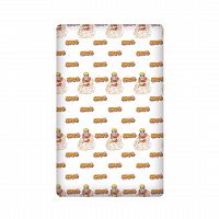FITTED SHEET NARUTO  90X200CM+25CM 100%COTTON