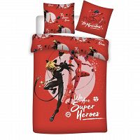 DUVET COVER MIRACULOUS 140X200+63X63CM MICROFIBER