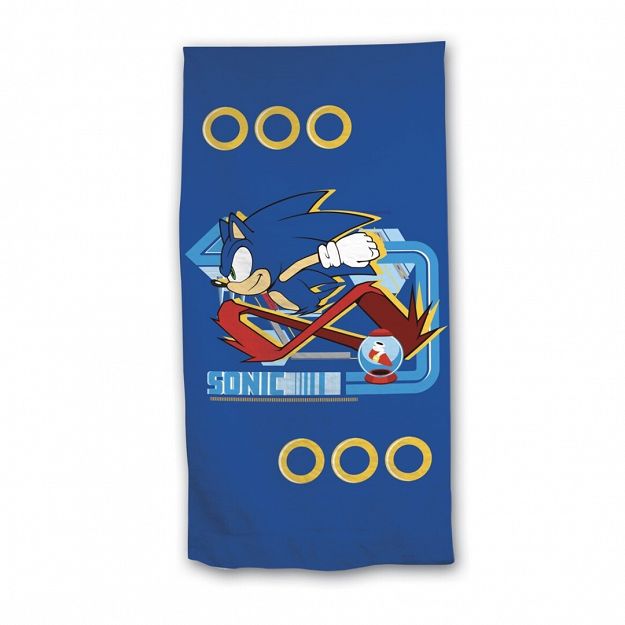 BEACH TOWEL SONIC 70X140CM 100% POLYESTER