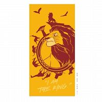 BEACH TOWEL LION KING 70X140CM 100% POLYESTER