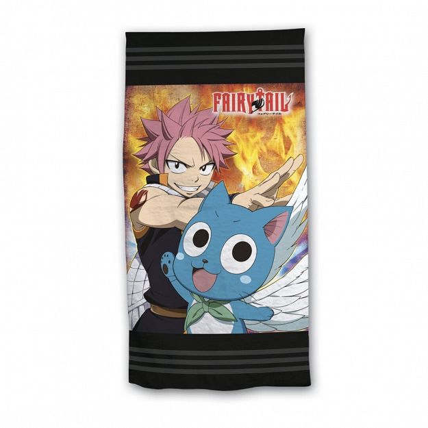 BEACH TOWEL FAIRY TAIL 70X140CM 100% POLYESTER