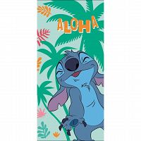 BEACH TOWEL STITCH 70X140CM 100% POLYESTER