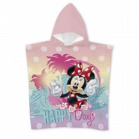 PONCHO MINNIE 55X110CM POLYESTER