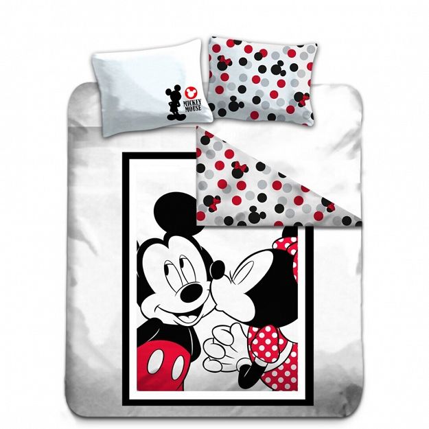 DUVET COVER MCIKEY MINNIE 2P 240X220CM+2X63X63CM MICROFIBER