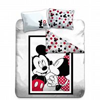 DUVET COVER MCIKEY MINNIE 2P 240X220CM+2X63X63CM MICROFIBER