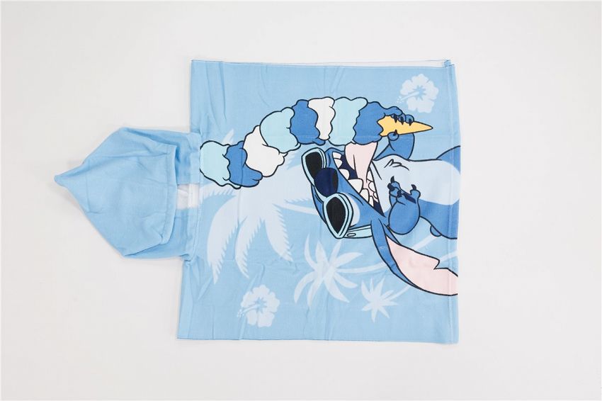 PONCHO STITCH 55X110CM 100% POLYESTER