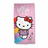 BEACH TOWEL HELLO KITTY 70X140CM 100% POLYESTER