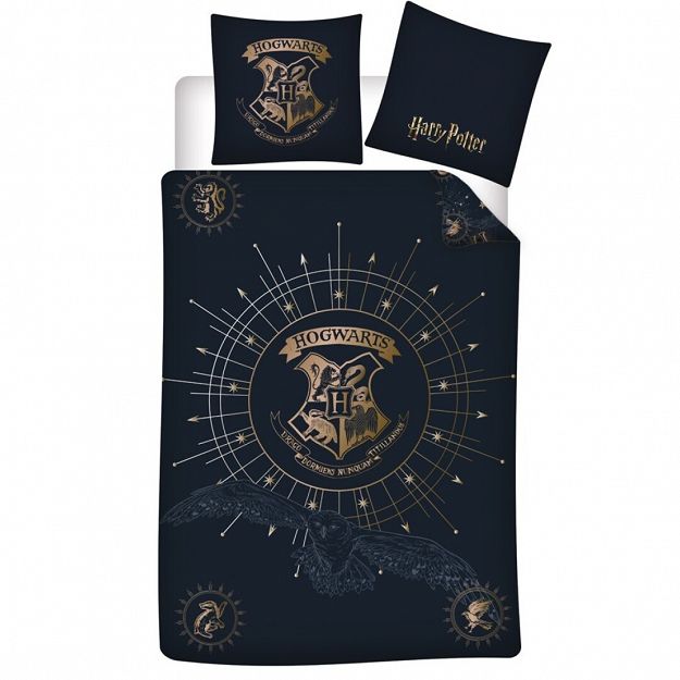 DUVET COVER HARRY POTTER 140X200+65X65CM POLYCOTON