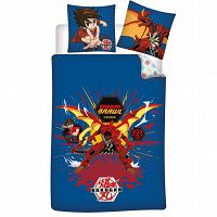 DUVET COVER BAKUGAN 140X200+63X63CM - MICROFIBER