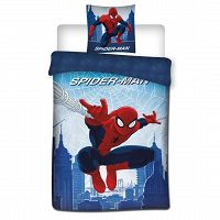 DUVET COVER SPIDERMAN 140X200+65X65CM POLYCOTON