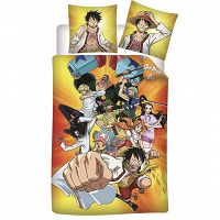 DUVET COVER ONE PIECE 140X200+65X65CM 100% COTON