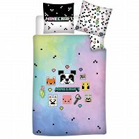 DUVET COVER MINECRAFT 140X200+63X63CM 100% POLYESTER