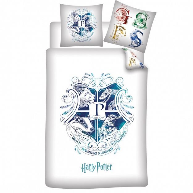 DUVET COVER HARRY POTTER FRANCAIS 140X200+63X63CM 100% POLYESTER
