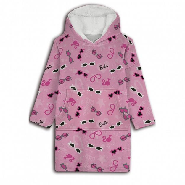 SWEAT PONCHO BARBIE CHILDREN SIZE7-14Y