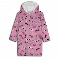 SWEAT PONCHO BARBIE CHILDREN SIZE7-14Y