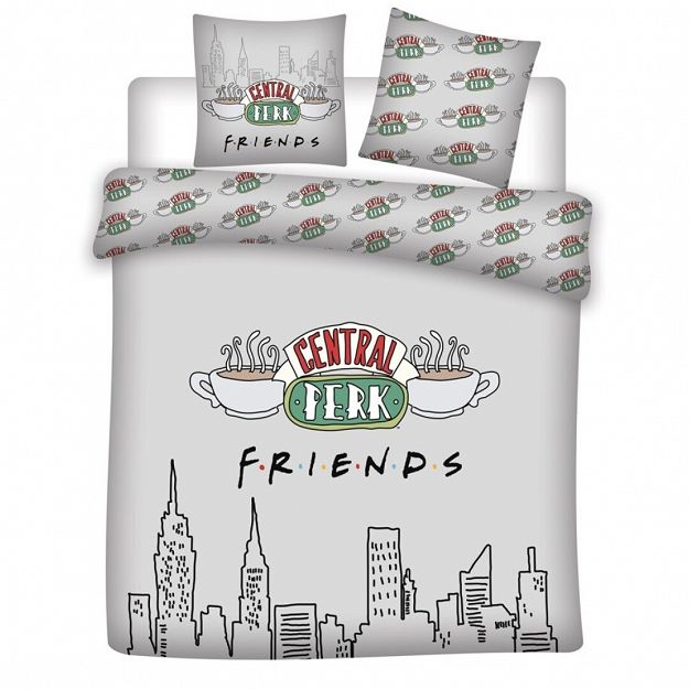 DUVET COVER FIREND 2P 240X220+2X63X63CM MICROFIBER