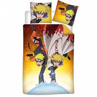 DUVET COVER NARUTO 140X200+63X63CM 100%POLYESTER