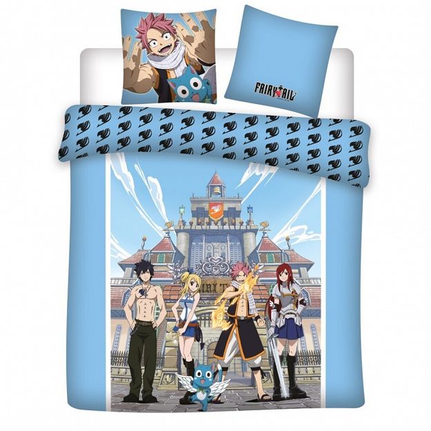 DUVET COVER FAIRY TAIL 240X220+2X63X63CM 100% POLYESTER