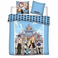 DUVET COVER FAIRY TAIL 240X220+2X63X63CM 100% POLYESTER
