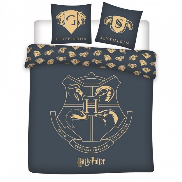 DUVET COVER HARRY POTTER 240X220+2X63X63CM 100% POLYESTER