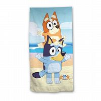 BEACH TOWEL BLUEY 70X140CM 100% POLYESTER