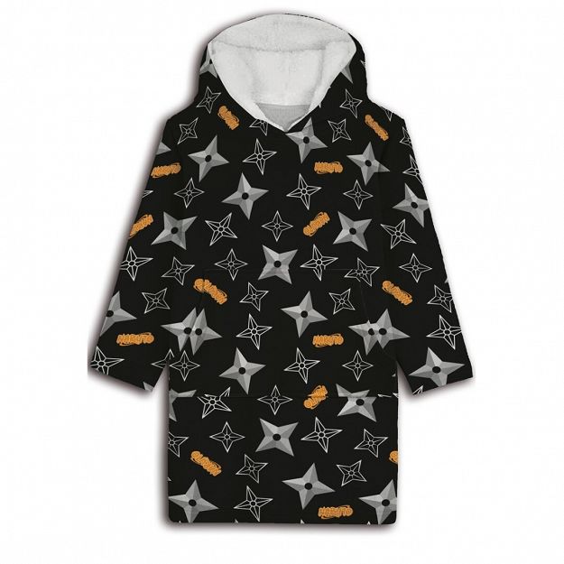 SWEAT PONCHO NARUTO CHILDREN SIZE 7-14Y