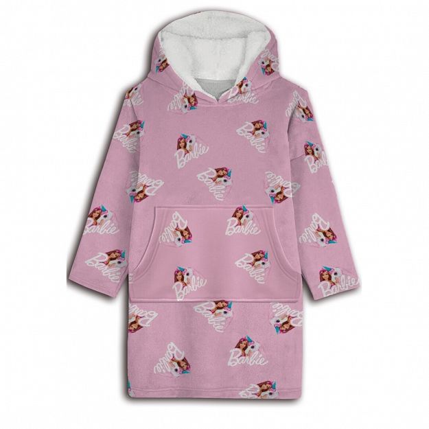 SWEAT PONCHO BARBIE CHILDREN SIZE 7-14Y