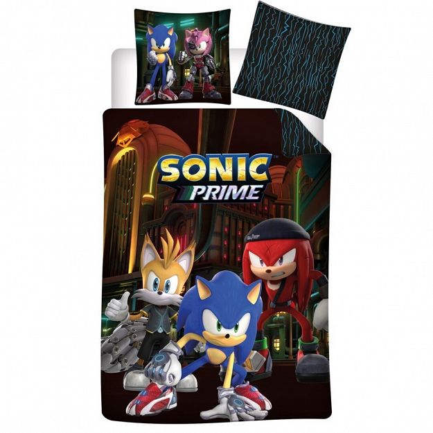 DUVET COVER SONIC 140X200+63X63CM 100%POLYESTER