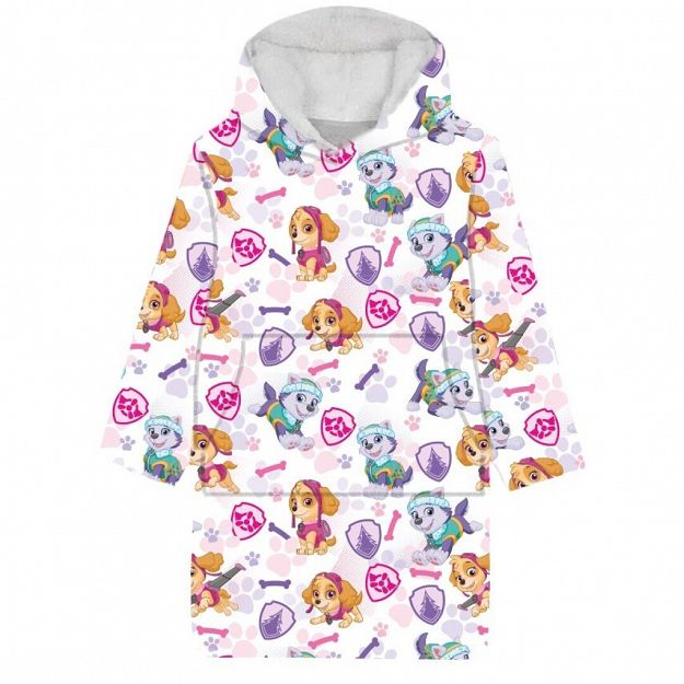 SWEAT PONCHO PAW PATROL CHILDREN  SIZE3-6Y