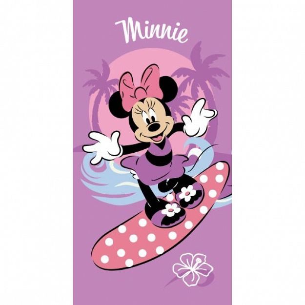 BEACH TOWEL MINNIE 70X140CM POLYESTER